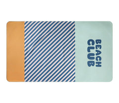 Monnëka πετσέτα θαλάσσης Πετσέτα Θαλάσσης 160x90cm Stripes Blues & Beyond – Monnëka
