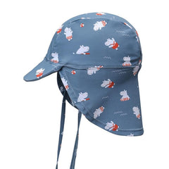 Monnëka καπελο 6-12M (74/80 CM) Καπέλο Παραλίας Αντηλιακής Προστασίας Hippos – Monnëka