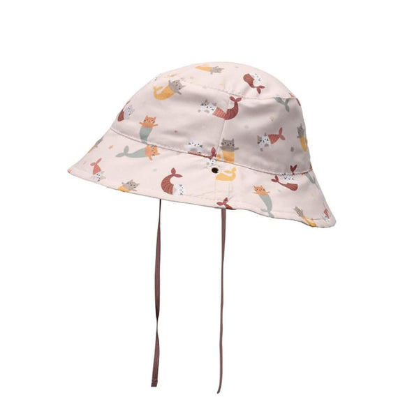 Monnëka καπελο 6-18M (46-49 CM) Καπέλο Διπλής Όψης Mermaid Cats – Monnëka