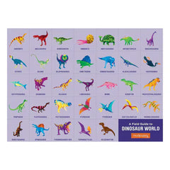 MUDPUPPY Ζωγραφική - Καλλιτεχνικά - Παζλ MUDPUPPY. Παζλ 80 κομματιών Χάρτης Δεινοσαύρων