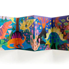 MUDPUPPY Ζωγραφική - Καλλιτεχνικά - Παζλ MUDPUPPY. Σετ δραστηριοτήτων με αυτοκόλλητα λάμψης και αφίσα Δεινόσαυροι