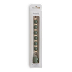 Mushie κλιπ πιπίλας Κλιπ για Πιπίπλες Σιλικόνης Luna Dried Thyme – Mushie