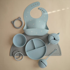 Mushie Θήκη πιπίλας Θήκη για Πιπίλες Σιλικόνης Powder Blue – Mushie