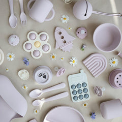 Mushie Θήκη πιπίλας Θήκη για Πιπίλες Σιλικόνης Soft Lilac – Mushie