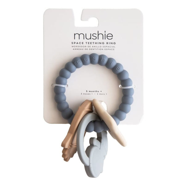 Mushie Μασητικά & Είδη Οδοντοφυΐας Κρίκος με Μασητικά Παιχνιδάκια Space – Mushie