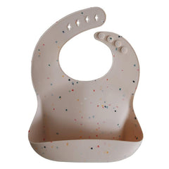 Mushie σαλιάρα Σαλιάρα Σιλικόνης Vanilla Confetti – Mushie