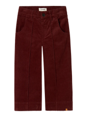 Lil' Atelier Παντελόνι Wide Leg – Hot Chocolate