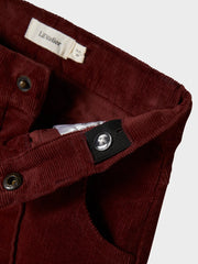 Lil' Atelier Παντελόνι Wide Leg – Hot Chocolate