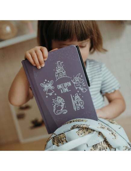 KIDYWOLF: Tablet ζωγραφικής με οθόνη LCD (30 κάρτες)- Animals Around The World