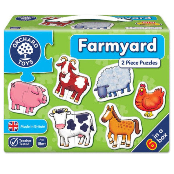 Orchard Toys Ζωγραφική - Καλλιτεχνικά - Παζλ Orchard Toys "Αγρόκτημα" Παζλ- Ηλικίες 18+ μηνών