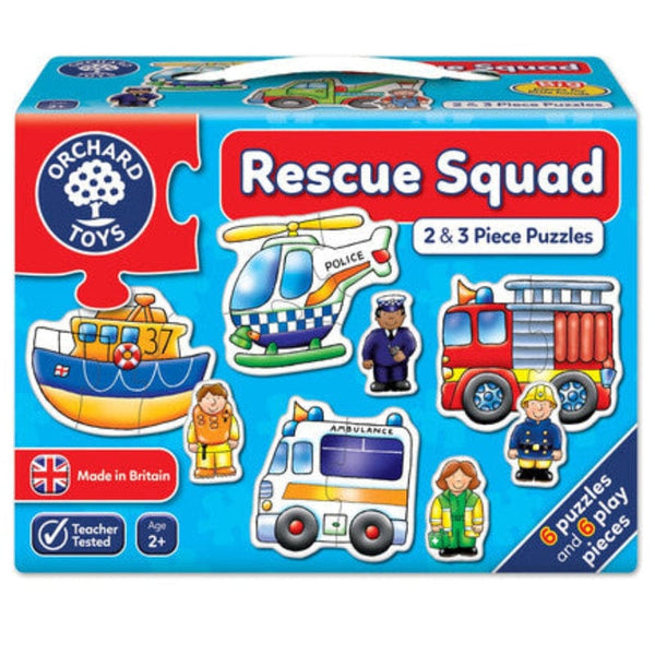 Orchard Toys Ζωγραφική - Καλλιτεχνικά - Παζλ Orchard Toys "Ομάδα διάσωσης" Παζλ- Ηλικίες 2+ ετών