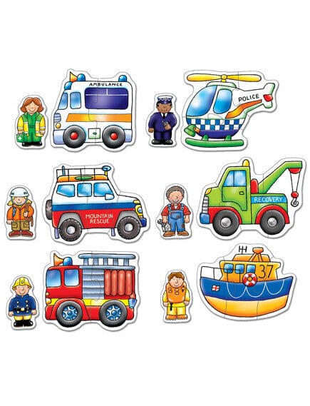 Orchard Toys Ζωγραφική - Καλλιτεχνικά - Παζλ Orchard Toys "Ομάδα διάσωσης" Παζλ- Ηλικίες 2+ ετών