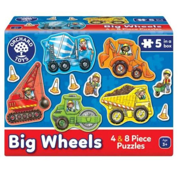 Orchard Toys Ζωγραφική - Καλλιτεχνικά - Παζλ Orchard Toys Big Wheels Jigsaw Puzzle