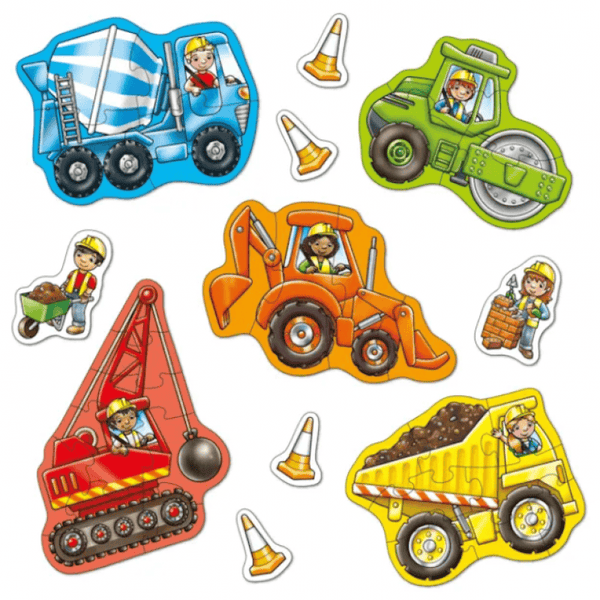 Orchard Toys Ζωγραφική - Καλλιτεχνικά - Παζλ Orchard Toys Big Wheels Jigsaw Puzzle