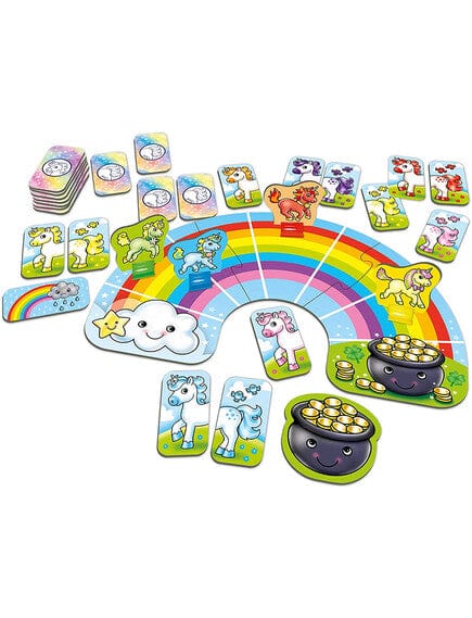 Orchard Toys Επιτραπέζια Παιχνίδια Orchard Toys "Ουράνιο τόξο και μονόκεροι" Board Game Ηλικίες 3-5 ετών