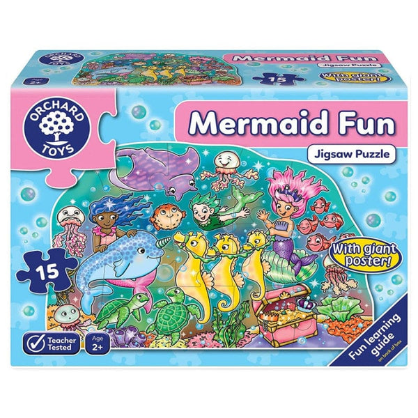 Orchard Toys Ζωγραφική - Καλλιτεχνικά - Παζλ Orchard Toys "Γοργόνες" (Mermaid Fun) Jigsaw Ηλικίες 2+ ετών