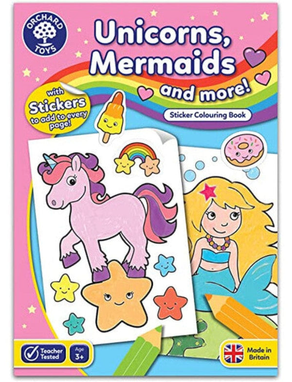 Orchard Toys Ζωγραφική - Καλλιτεχνικά - Παζλ Orchard Toys Βιβλίο ζωγραφικής Unicorns Mermaids
