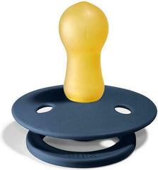 PICK A BOO Πιπίλες Bibs Πιπίλες Σετ 2τμχ. Blue Steel/Sky Blue 100% Φυσικό Καουτσούκ No 0-6m