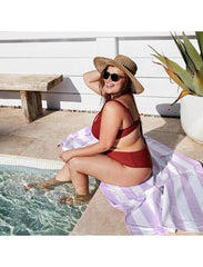 PICK A BOO Dock & Bay: Πετσέτα θαλάσσης Quickdry Cabana - Lombok Lilac