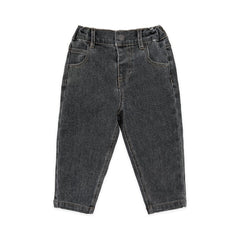 PICK A BOO 1-1 ½Y (86 CM) LITTLE DUTCH. Παντελονάκι Denim Grey
