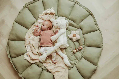 PLAY&GO Στρωματάκια Παιχνιδιού PLAY&GO. Στρώμα παιχνιδιού μαλακό - βρεφική φωλιά - τσάντα 3 σε 1. Meadow Green