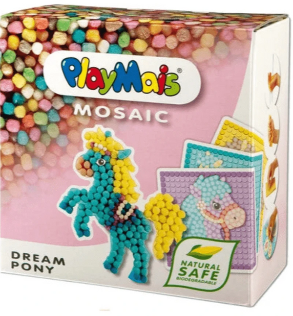 Playmais Ζωγραφική - Καλλιτεχνικά - Παζλ Playmais: Κατασκευές με κάρτες και σφουγγαράκια 6τεμ. Dreamy Pony