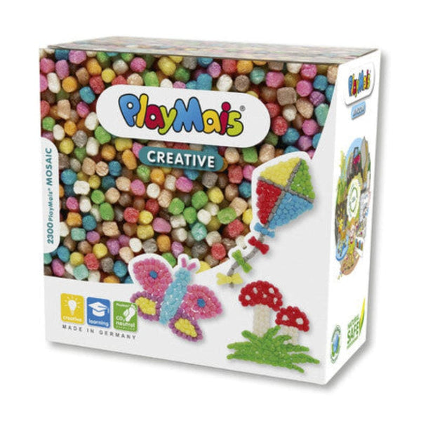 Playmais Ζωγραφική - Καλλιτεχνικά - Παζλ Playmais: 6 Κάρτες για ελεύθερο παιχνίδι, Σφουγγαράκια από καλαμπόκι