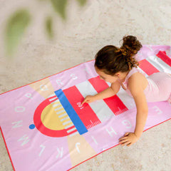 Quut πετσέτα θαλάσσης Quut. Πετσέτα με μικροΐνες Φάρος 140x70 εκ.