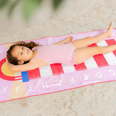 Quut πετσέτα θαλάσσης Quut. Πετσέτα με μικροΐνες Φάρος 140x70 εκ.