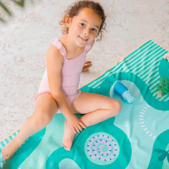 Quut πετσέτα θαλάσσης Quut. Πετσέτα με μικροΐνες Σαφάρι 140x70 εκ.