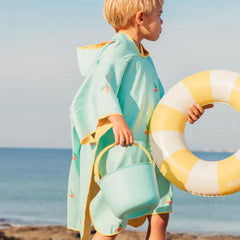Quut Poncho Quut. Παιδικό πόντσο Καραβάκια Banana Blue