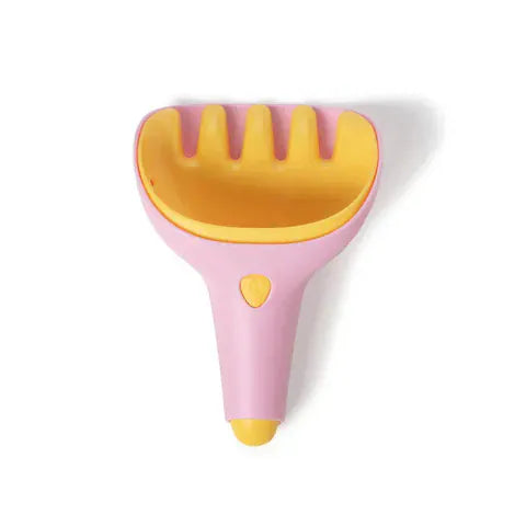 Quut Παιχνίδια θαλάσσης Quut. Τσουγκράνα - Φτυαράκι Banana Pink (ροζ-κίτρινο)