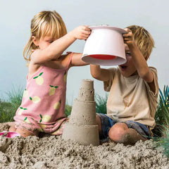 Quut Παιχνίδια θαλάσσης Quut. Κουβαδάκια για πύργους στην άμμο Cherry/ Banana Pink