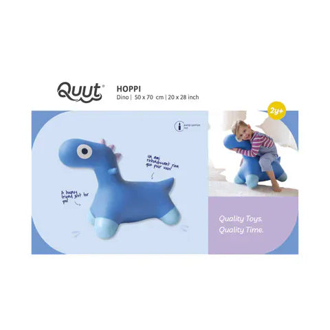 Quut Φουσκωτά Παιχνίδια Quut. Hoppi Δεινόσαυρος (Μπλε)