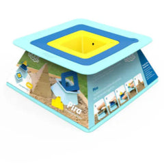 Quut Παιχνίδια θαλάσσης Quut. Χτίζω Πυραμίδα στην άμμο