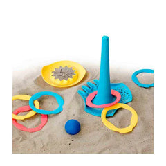Quut Παιχνίδια θαλάσσης Quut. Σετ παιχνιδιου σε τσάντα παραλίας με πολυεργαλείο, κρίκους και μαγικό σχήμα