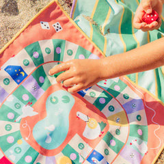 Quut Παιχνίδια θαλάσσης Quut. Παιχνίδι ταξιδίου Snakes & Ladders / Game of the goose