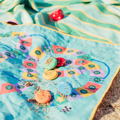 Quut Παιχνίδια θαλάσσης Quut. Παιχνίδι ταξιδίου Snakes & Ladders / Game of the goose