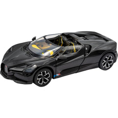 Re.el Toys Αυτοκίνητάκια Bugatti Mistral Μαύρη – Μεταλλικό Αυτοκίνητο Κλίμακας 1:24