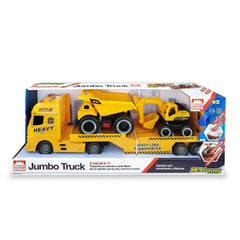Re.el Toys Αυτοκίνητάκια Νταλίκα εργοταξίου Jumbo Truck Lavori in Corso