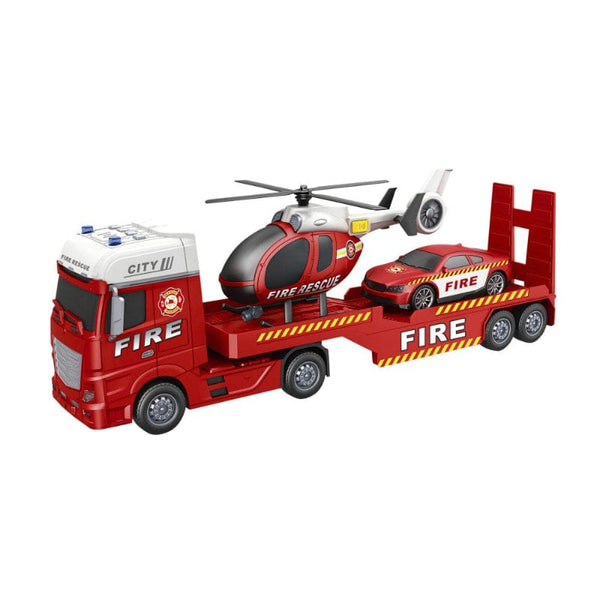 Re.el Toys Αυτοκίνητάκια Νταλίκα πυροσβεστικής Jumbo Truck - Pompieri