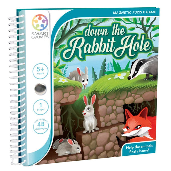 Smartgames Επιτραπέζια Παιχνίδια Smartgames επιτραπέζιο μαγνητικό Down The Rabbit Hole (48 challenges)