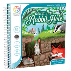 Smartgames Επιτραπέζια Παιχνίδια Smartgames επιτραπέζιο μαγνητικό Down The Rabbit Hole (48 challenges)