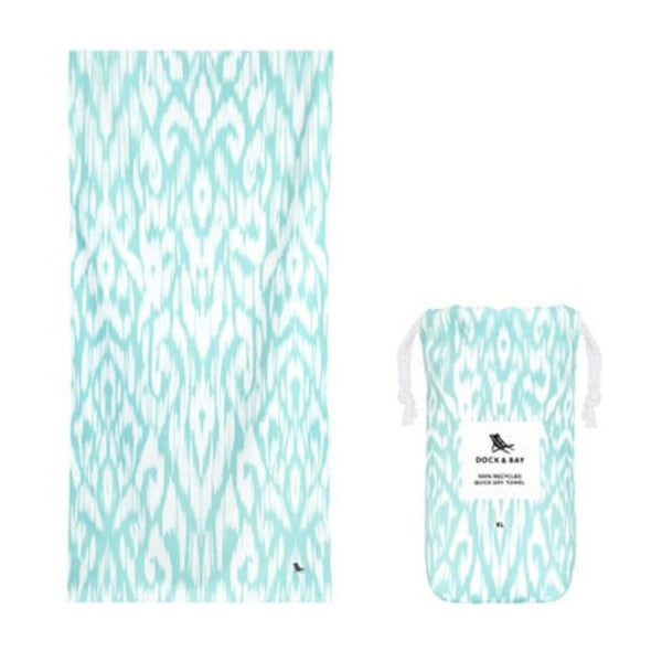 Dock &amp; Bay: Quickdry Beach Towel - Soft Seafoam XL