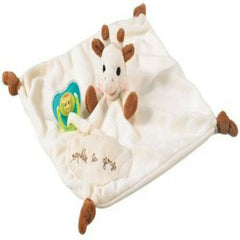 Sophie la girafe Βρεφικά Παιχνίδια Δραστηριοτήτων Sophie La Girafe Σόφι Καμηλοπάρδαλη Πανάκι Παρηγοριάς από Ύφασμα για Νεογέννητα