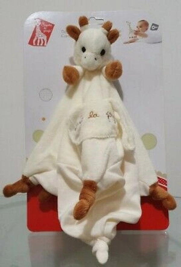 Sophie la girafe Βρεφικά Παιχνίδια Δραστηριοτήτων Sophie La Girafe Σόφι Καμηλοπάρδαλη Πανάκι Παρηγοριάς από Ύφασμα για Νεογέννητα