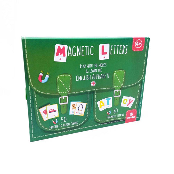 Svoora Εκπαιδευτικά Παιχνίδια Svoora Μαγνητικό Αγγλικό Σετ Παίζω με τις Λέξεις και μαθαίνω τα Γράμματα