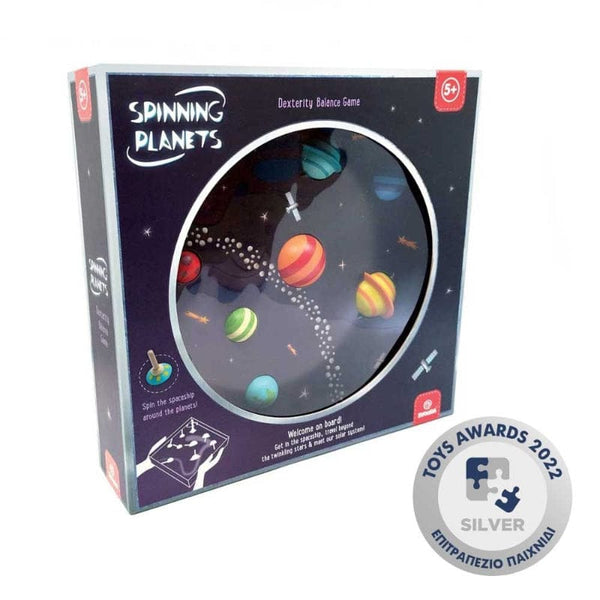 Svoora Επιτραπέζια Παιχνίδια Svoora επιτραπέζιο με σβούρες–πλανήτες ‘Ταξίδι στο Ηλιακό μας Σύστημα’