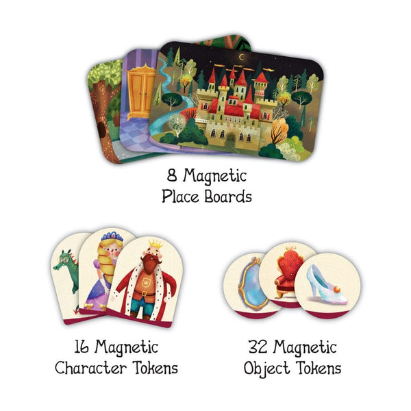 Svoora Μαγνητικά Παιχνίδια Svoora μαγνητικό βιβλίο δημιουργίας παραμυθιών My SvooryTales ‘Σε ένα μακρινό βασίλειο