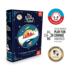 Svoora Μαγνητικά Παιχνίδια Svoora μαγνητικό βιβλίο δημιουργίας παραμυθιών My SvooryTales ‘Μέχρι το Διάστημα